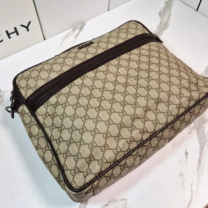 [BUNJANG] Gucci GG Supreme Canvas Briefcase / (정품) 구찌 GG 슈프림 캔버스 브리프케이스 서류가방