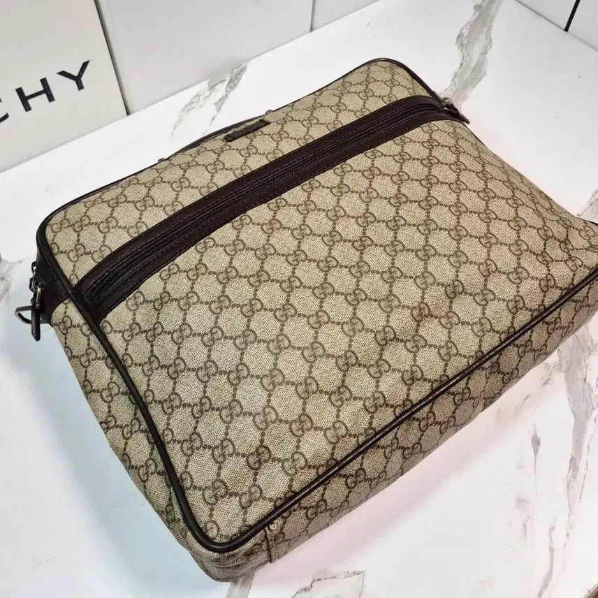 [BUNJANG] Gucci GG Supreme Canvas Briefcase / (정품) 구찌 GG 슈프림 캔버스 브리프케이스 서류가방