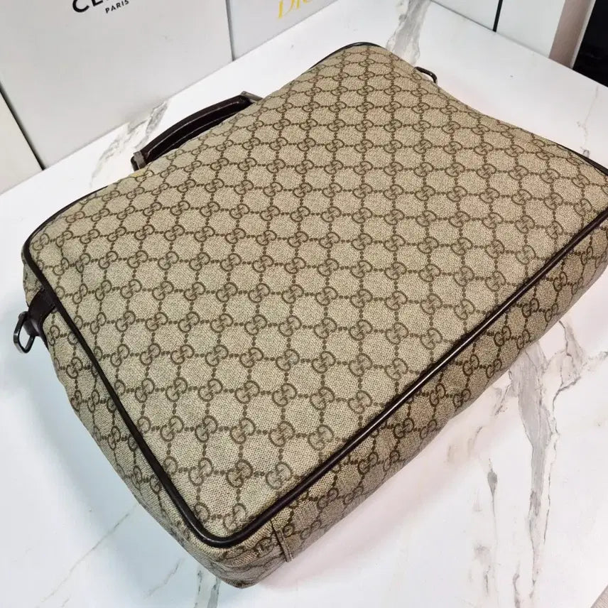[BUNJANG] Gucci GG Supreme Canvas Briefcase / (정품) 구찌 GG 슈프림 캔버스 브리프케이스 서류가방