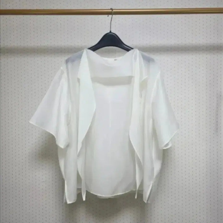 [BUNJANG] Borgo Seseia Silk Blend Scarf Blouse (Size 77) / 보르고세시아 스카프블라우스77사이즈(새상품)