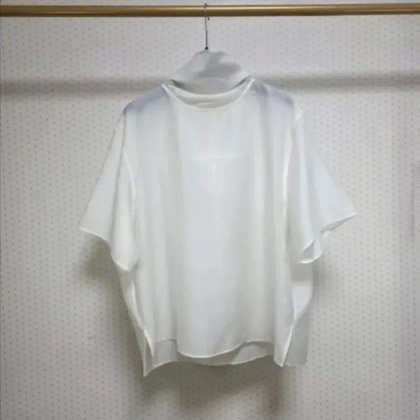 [BUNJANG] Borgo Seseia Silk Blend Scarf Blouse (Size 77) / 보르고세시아 스카프블라우스77사이즈(새상품)