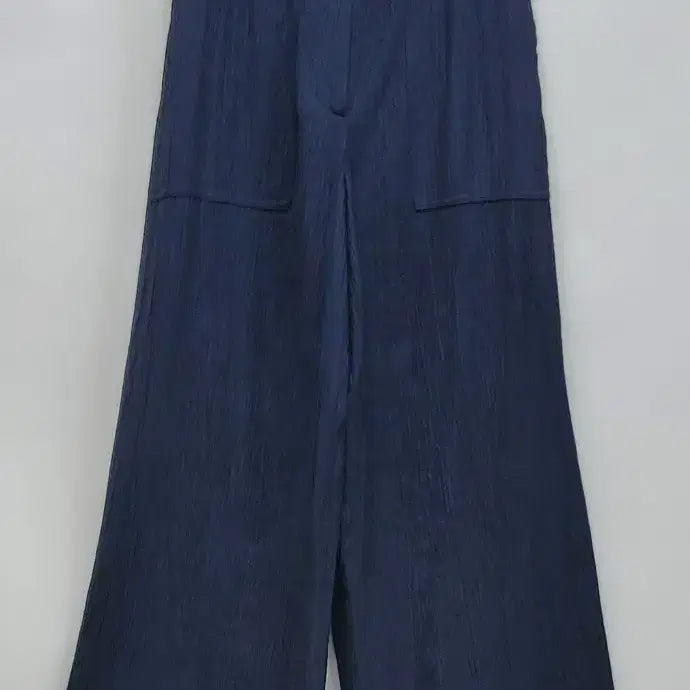 [BUNJANG] Benetton Rayon Wide Pants / BENETTON 25SS  베네통 레이온 와이드 팬츠 / 여 67 네이비