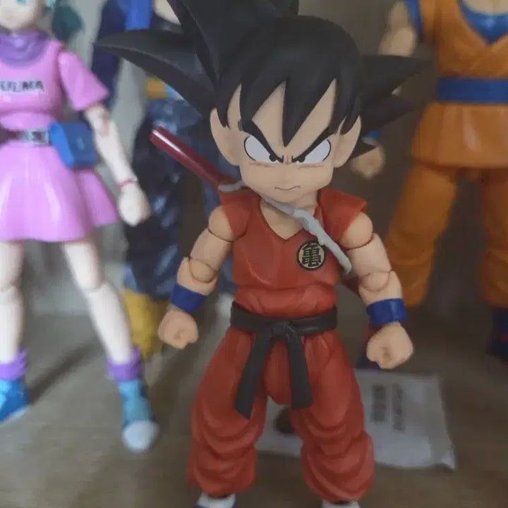 [BUNJANG] SHF Dragonball Son Goku Innocent Challenger Action Figure / shf 드래곤볼 손오공 천진난만 도전자