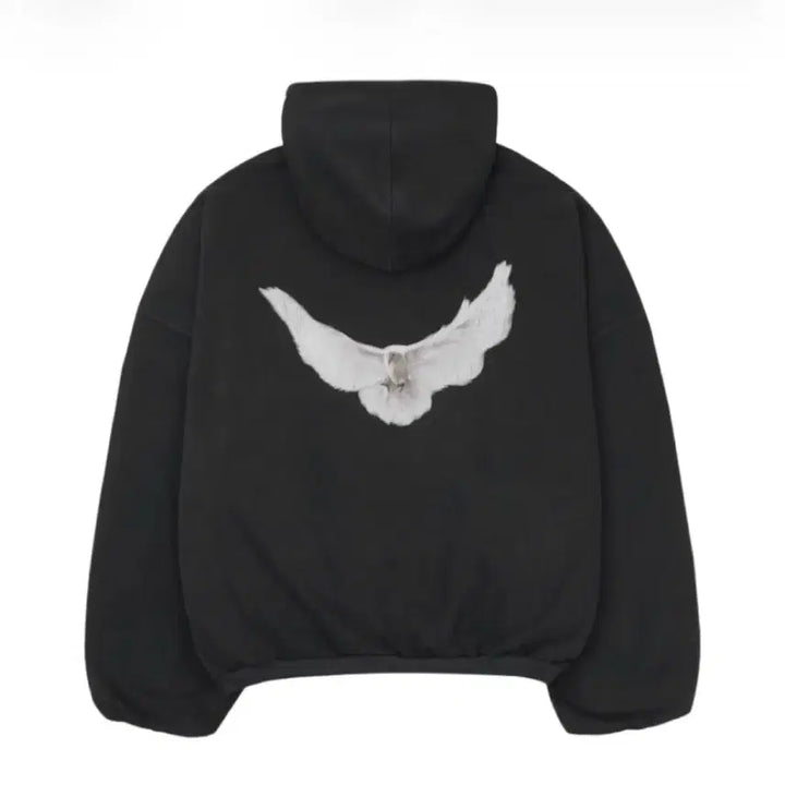 [BUNJANG] Easy Gap Engineered by Balenciaga Dove Hoodie Washed Black M / [새상품] 이지 갭 엔지니어드 바이 발렌시아가 도브 후드 워시드 블랙 M