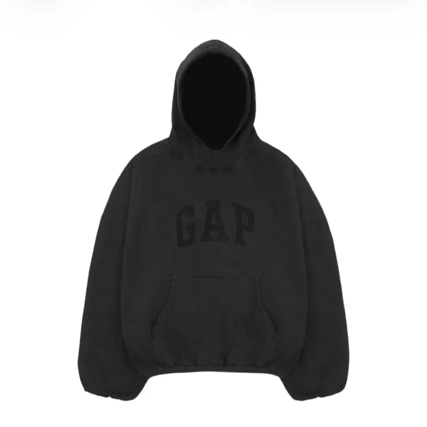 [BUNJANG] Easy Gap Engineered by Balenciaga Dove Hoodie Washed Black M / [새상품] 이지 갭 엔지니어드 바이 발렌시아가 도브 후드 워시드 블랙 M