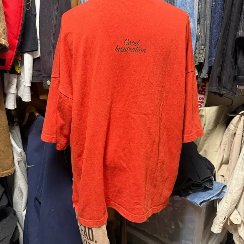 [BUNJANG] Mihara Yasuhiro x GU Collaboration Oversized T-shirt / [XL]미야하라야스히로xGU 콜라보 반팔티