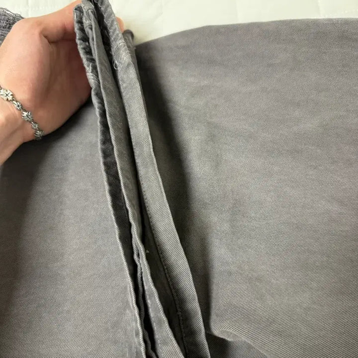 [BUNJANG] Polytelung Western Borro Pants Grey / [3] 폴리테루 웨스턴 보로 팬츠 그레이