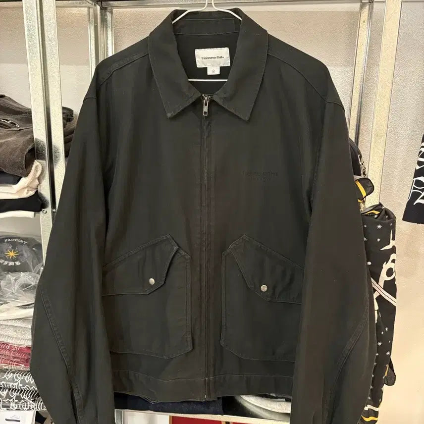 [BUNJANG] thisisneverthat Washed Work Jacket / (L) 디스이즈네버댓 워시드 워크 자켓