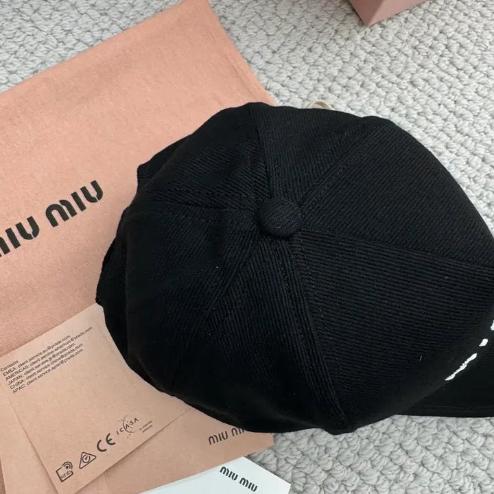 [BUNJANG] Miu mi 자수 볼캡 / Miu mi 자수 볼캡