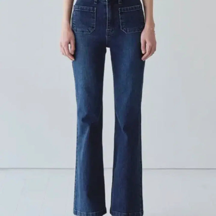 [BUNJANG] Hwa Forte Bootcut Denim (Blue Hour) Shorts XS / 하와 포르테 부츠컷 데님(블루아워) 숏 XS 완전새상품