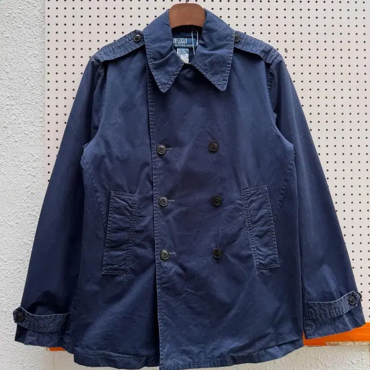 [BUNJANG] Polo Ralph Lauren Double-Breasted Peacoat / POLO RALPH LAUREN DOUBLE 폴로더블브레스트 피코트