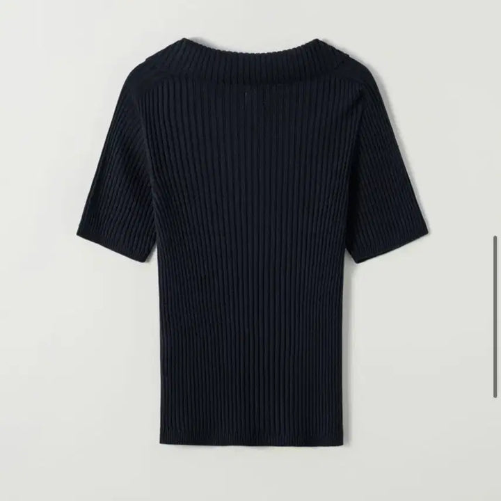 [BUNJANG] SIE Ruen Ribbed Collar Knit Deep Navy S / 시에 SIE 루엔 리브드 칼라 니트 딥 네이비 S