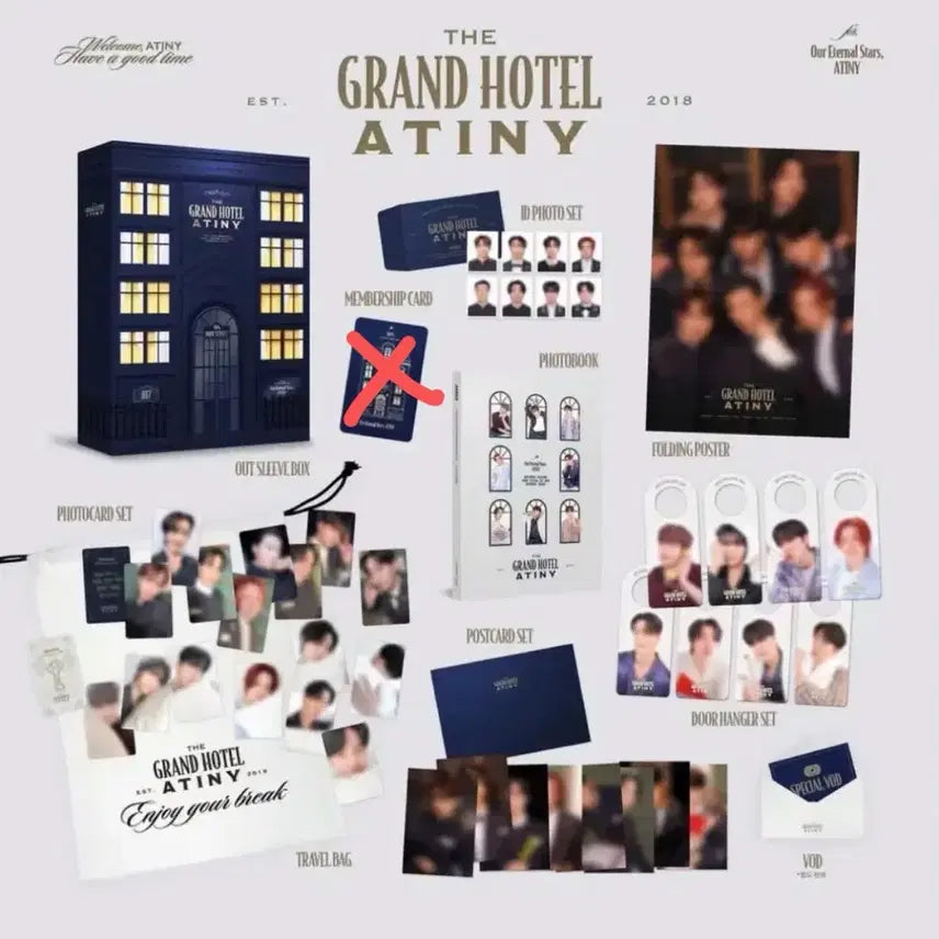 [BUNJANG] 에이티즈 멤버십 키트 6기 ateez membership kit / 에이티즈 멤버십 키트 6기 ateez membership kit