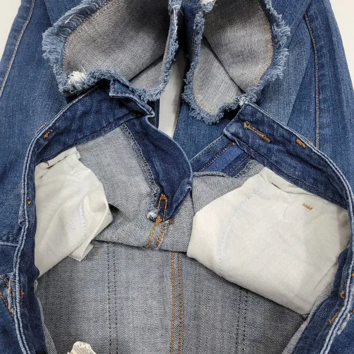 [BUNJANG] TIME Semi Bootcut Denim Jeans / TIME 한섬 타임 세미 부츠컷 데님 청바지 / 여 61-90 커팅진