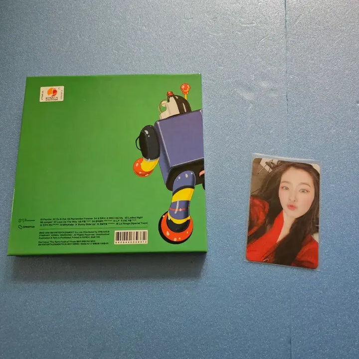 [BUNJANG] Red Velvet Psycho Album Irene Photocard (Unsealed) / (단순개봉) 레드벨벳 사이코 앨범 스크랩북 ver 아이린포카 포함