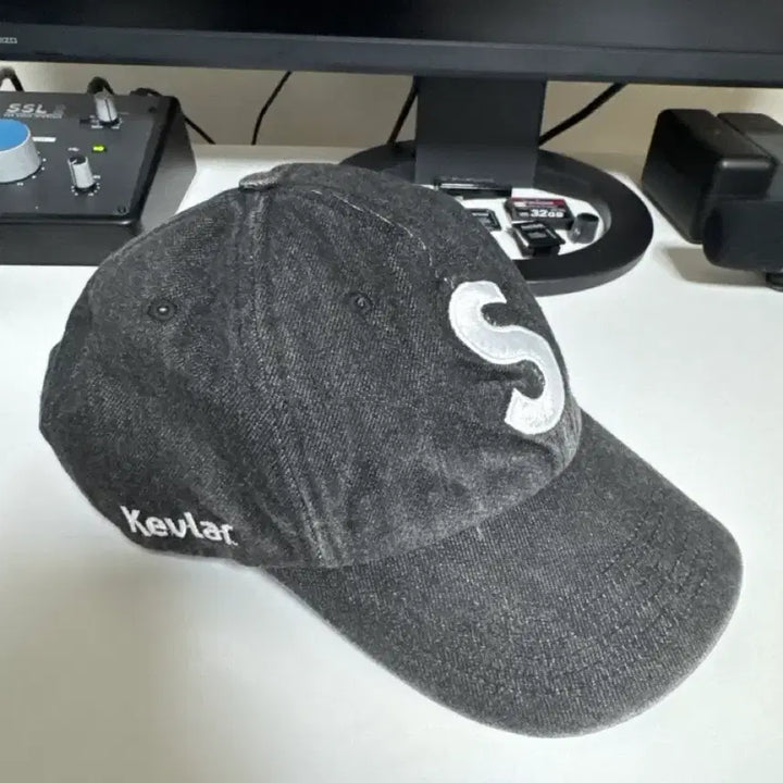 [BUNJANG] Supreme S Logo Cap Hat / 슈프림 S로고 정품 캡모자 판매합니다~ Keblar원단 S급
