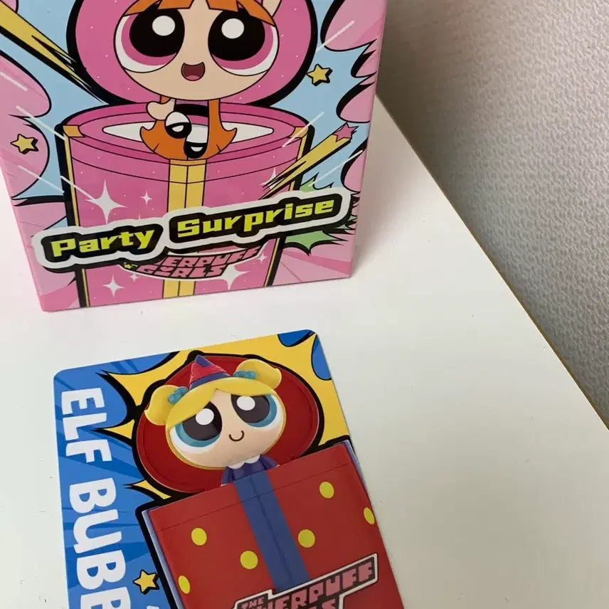 [BUNJANG] Powerpuff Girls Party Surprise Bubble Figure / 파워퍼프걸 파티 서프라이즈 랜덤 피규어 버블