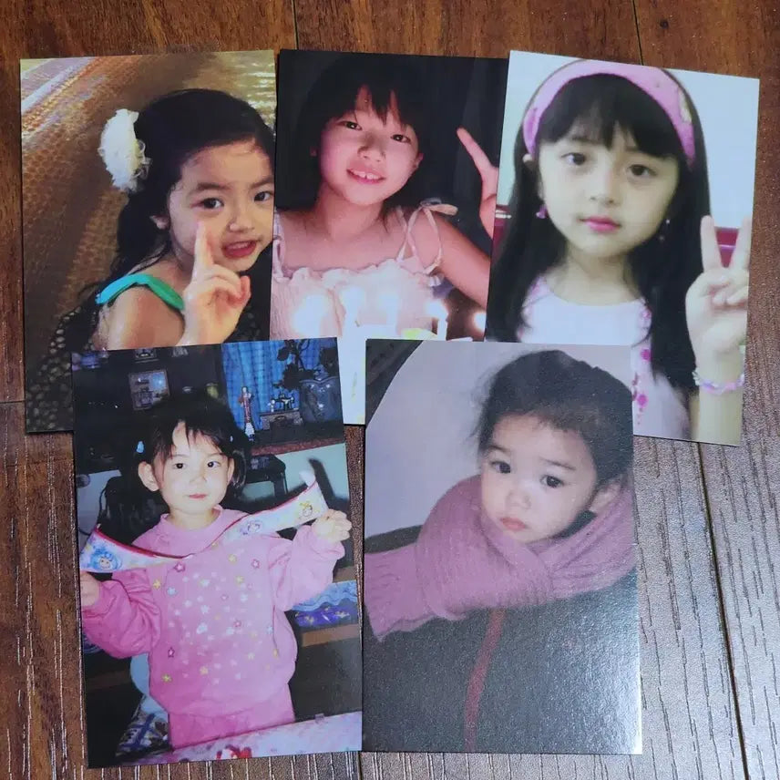 [SOLD OUT] 르세라핌 아기 버전 공방 포카 5장 세트