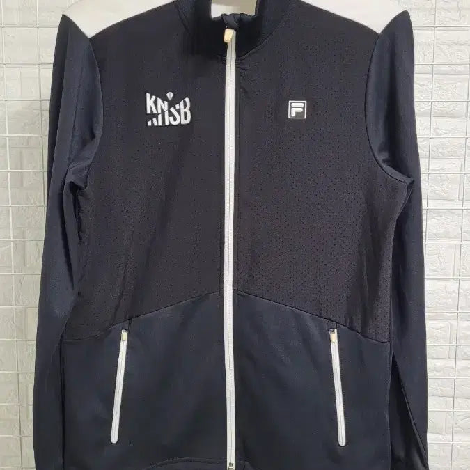 [BUNJANG] FILA Black x White Sportswear Netherlands Marking Spandex Jersey L / [L]FILA휠라 블랙x화이트 스포츠웨어 네덜란드마킹 스판덱스져지 L