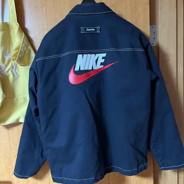 [BUNJANG] Supreme Nike 18FW Work Jacket Black M / 슈프림 나이키 18fw 워크자켓 블랙 m