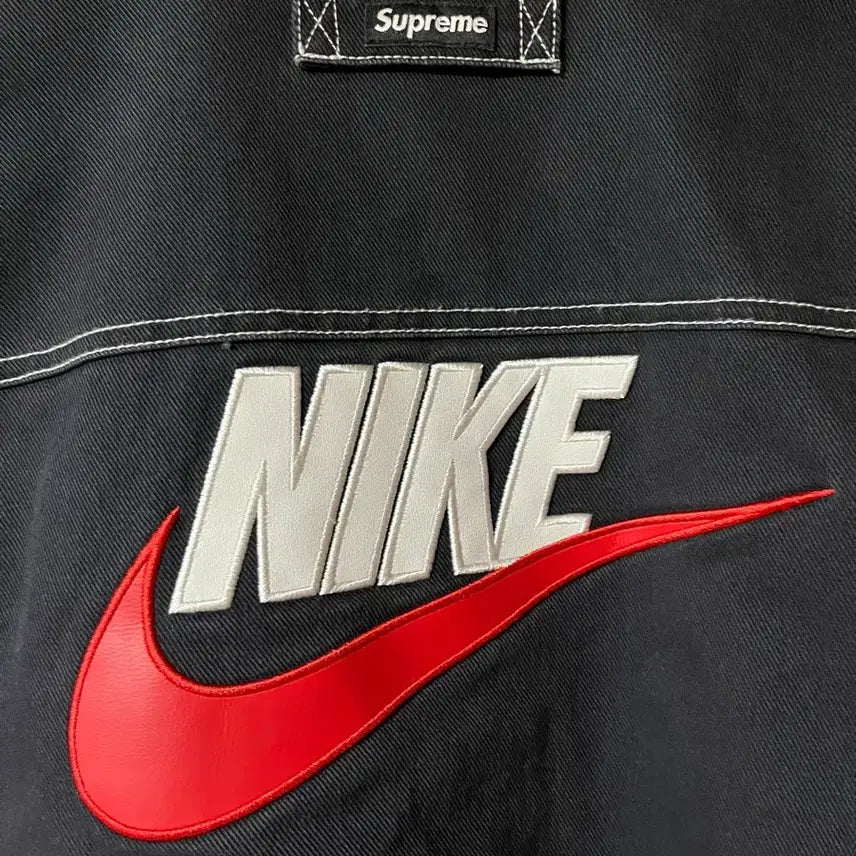 [BUNJANG] Supreme Nike 18FW Work Jacket Black M / 슈프림 나이키 18fw 워크자켓 블랙 m