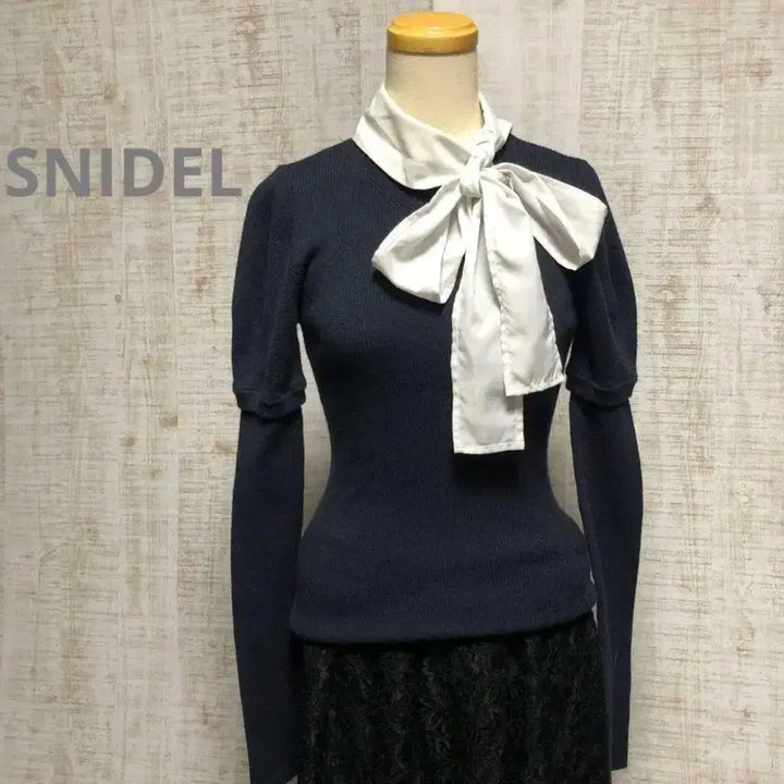 [BUNJANG] snidel 스나이델 리본 블라우스 니트 스나계 / snidel 스나이델 리본 블라우스 니트 스나계 grl 일브 일본 일녀