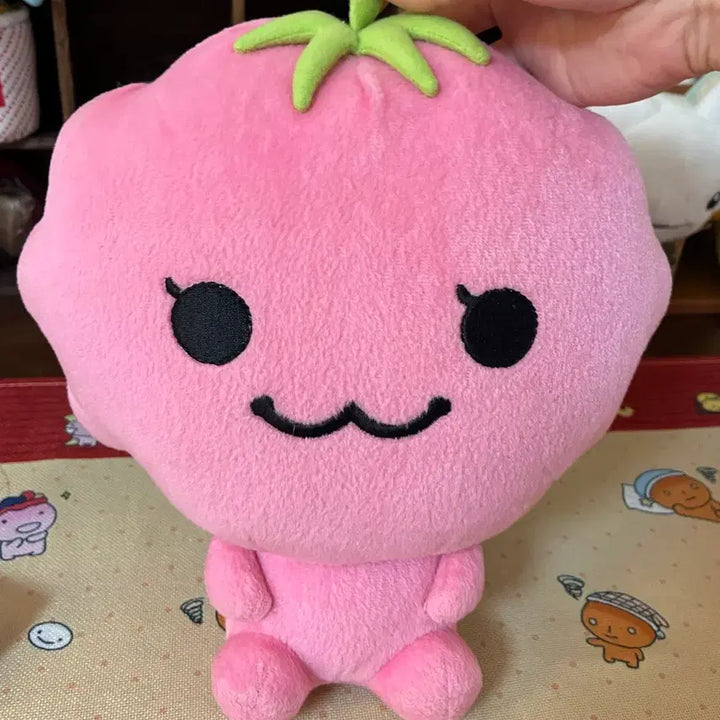 [BUNJANG] Mikangbowya Strawberry Medium Plush Doll / 미캉보우야 딸기 중형 인형
