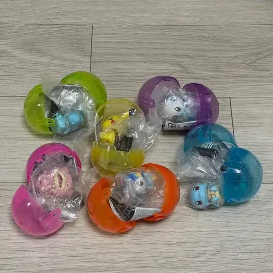 [BUNJANG] Pokemon Korekara Series 1 Water Type 6-Piece Set / 포켓몬 코레카라 1탄 물타입 6종세트