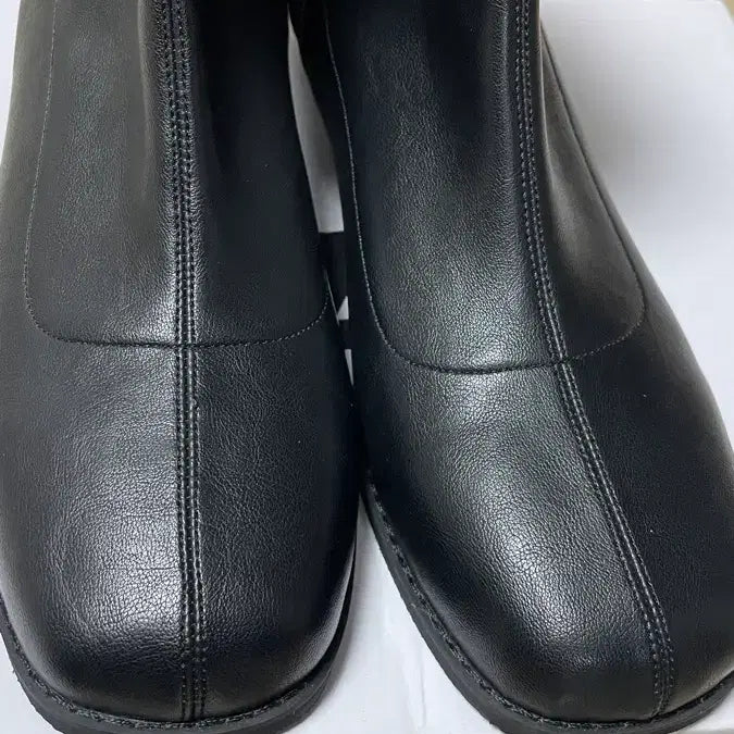 [BUNJANG] LALARUNGE Spandex Latex Boots Black 260mm / 랄라라운지 스판 라텍스 부츠 새상품