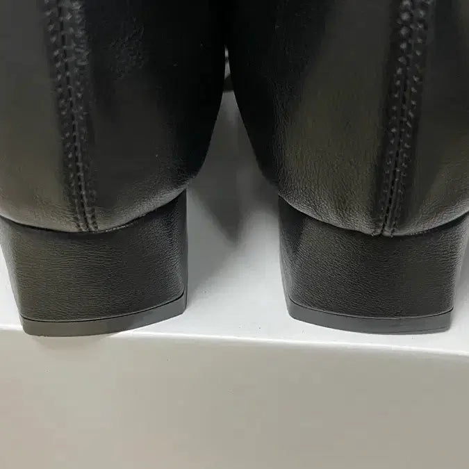 [BUNJANG] LALARUNGE Spandex Latex Boots Black 260mm / 랄라라운지 스판 라텍스 부츠 새상품