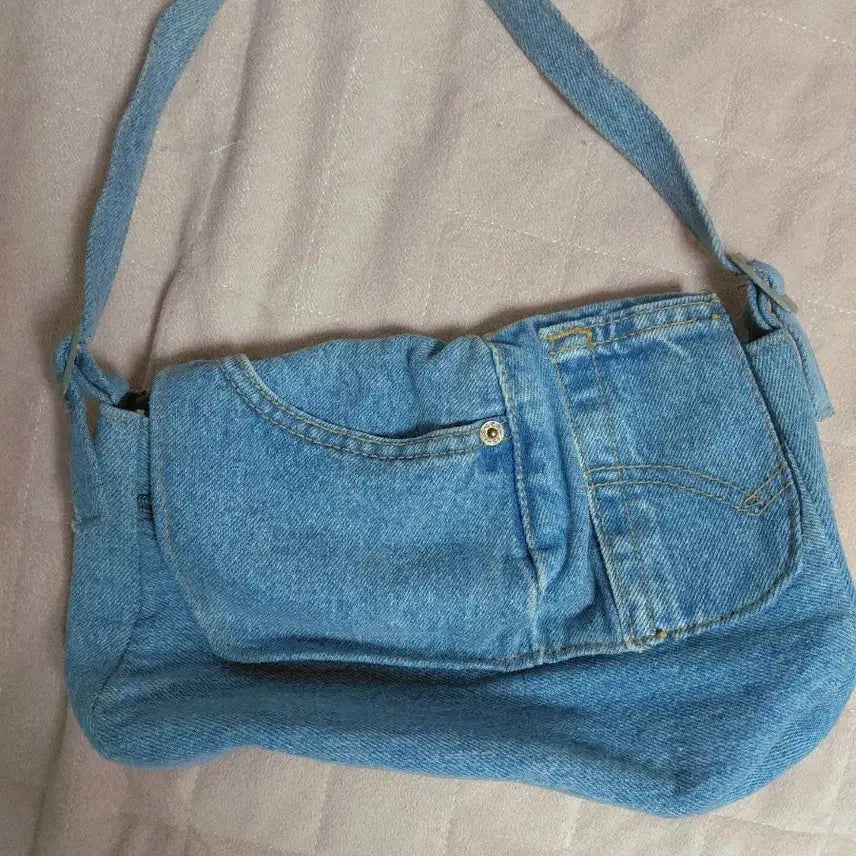 [BUNJANG] Denim Mini Handbag / 데님 미니 핸드백