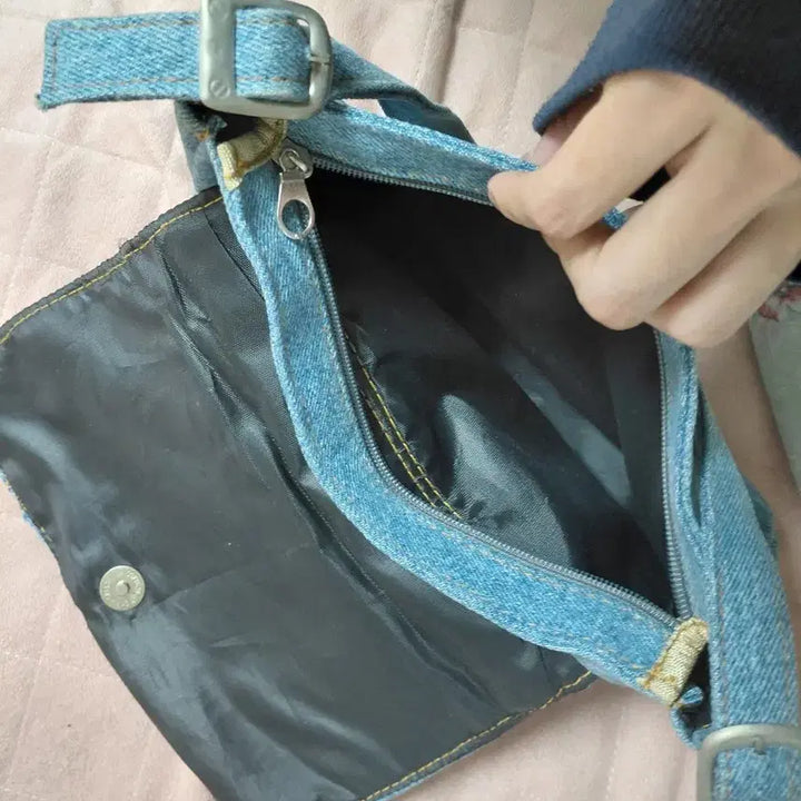 [BUNJANG] Denim Mini Handbag / 데님 미니 핸드백
