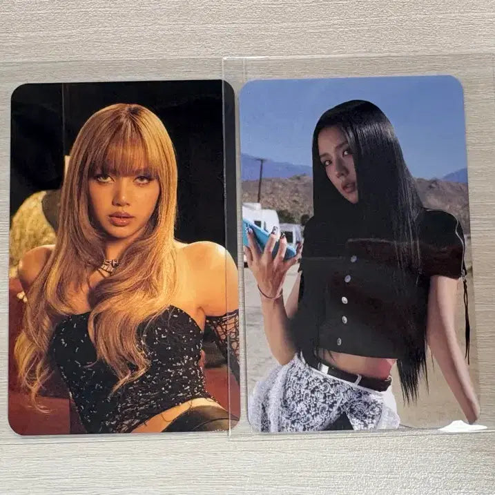 [BUNJANG] Blackpink Jisoo Lisa Membership Photocard / 블랙핑크 데드라인 멤버쉽 포카 지수 리사  blackpink