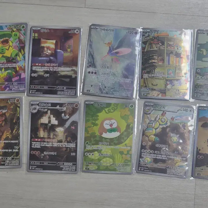 [BUNJANG] Pokemon Cards Bundle Set (SR, AR) 77 Cards / 포켓몬카드 일괄( Sr,ar) 77장