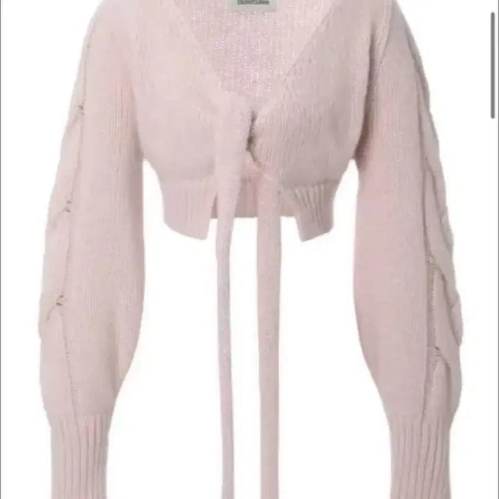 [BUNJANG] 3 Times Bambi Bolero Pink Cardigan / 실사추가) 쓰리타임즈 밤비 볼레로 핑크