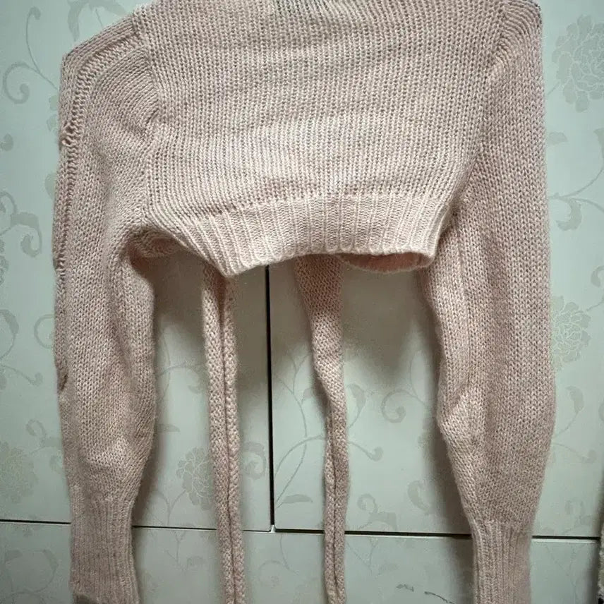 [BUNJANG] 3 Times Bambi Bolero Pink Cardigan / 실사추가) 쓰리타임즈 밤비 볼레로 핑크