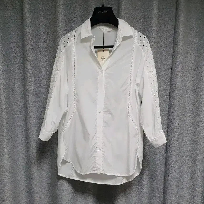 [BUNJANG] CC COLLECT Button-Up Blouse / CC COLLECT씨씨 콜렉트 버튼 셔츠형 블라우스xs~s