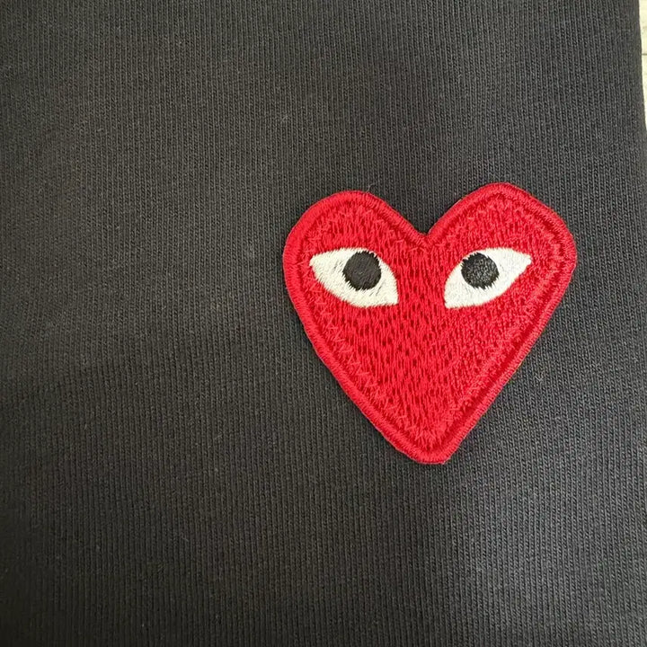 [BUNJANG] Comme des Garcons Red Heart T-shirt / 꼼데가르송 레드하트 반팔티 블랙/화이트 M, S
