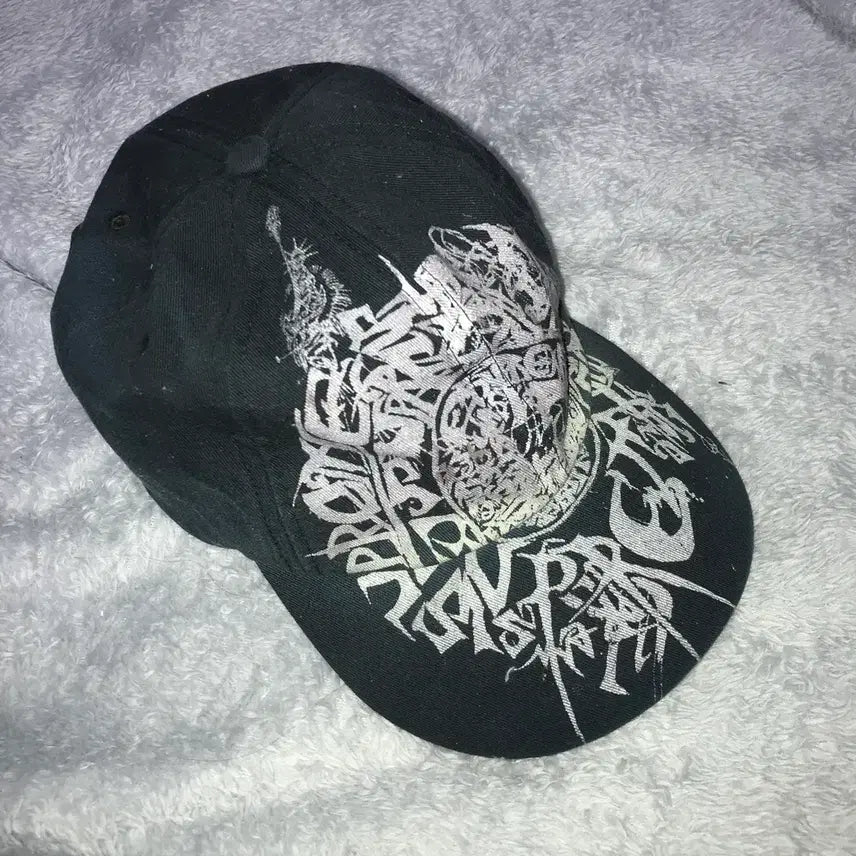 [BUNJANG] Supreme Liberty 6-Panel Cap Black / 슈프림 리버티 6-패널 블랙 - 24FW 슈프림 빈티지 펑크 볼캡 모자
