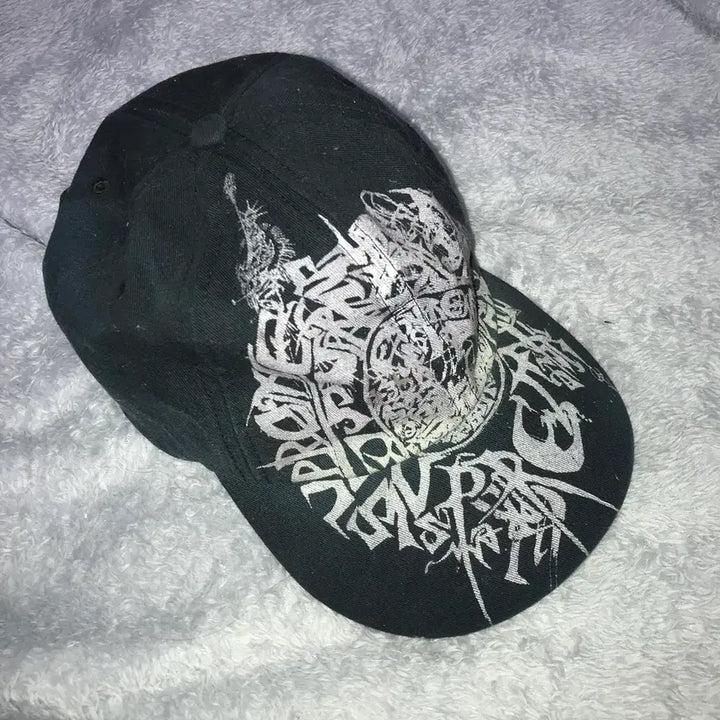[BUNJANG] Supreme Liberty 6-Panel Cap Black / 슈프림 리버티 6-패널 블랙 - 24FW 슈프림 빈티지 펑크 볼캡 모자