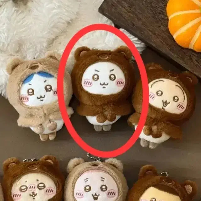 [SOLD OUT] 무료배송) 치이카와 미니소 곰돌이 FW 윈터 한정판 키링