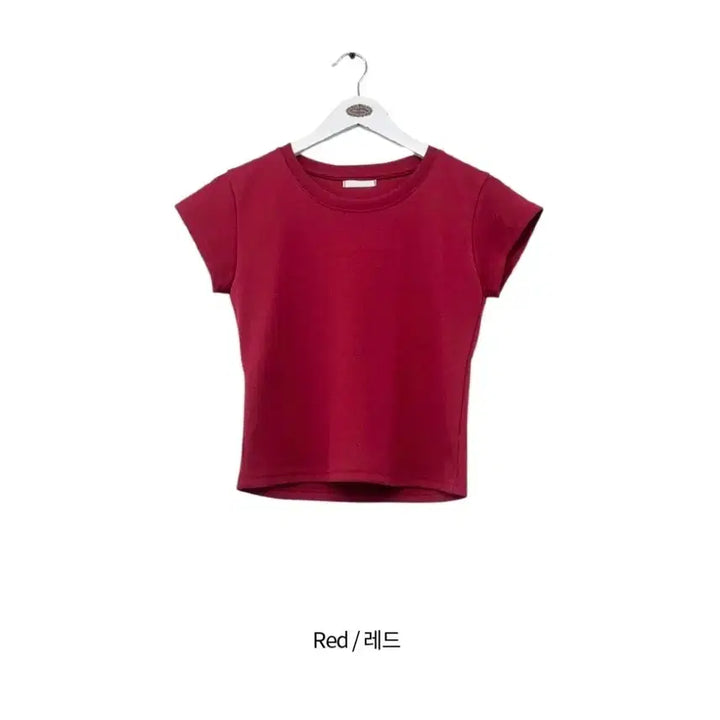 [SOLD OUT] 프릴리 DB. Clory Basic Half Tee 레드,네이비 일괄판매