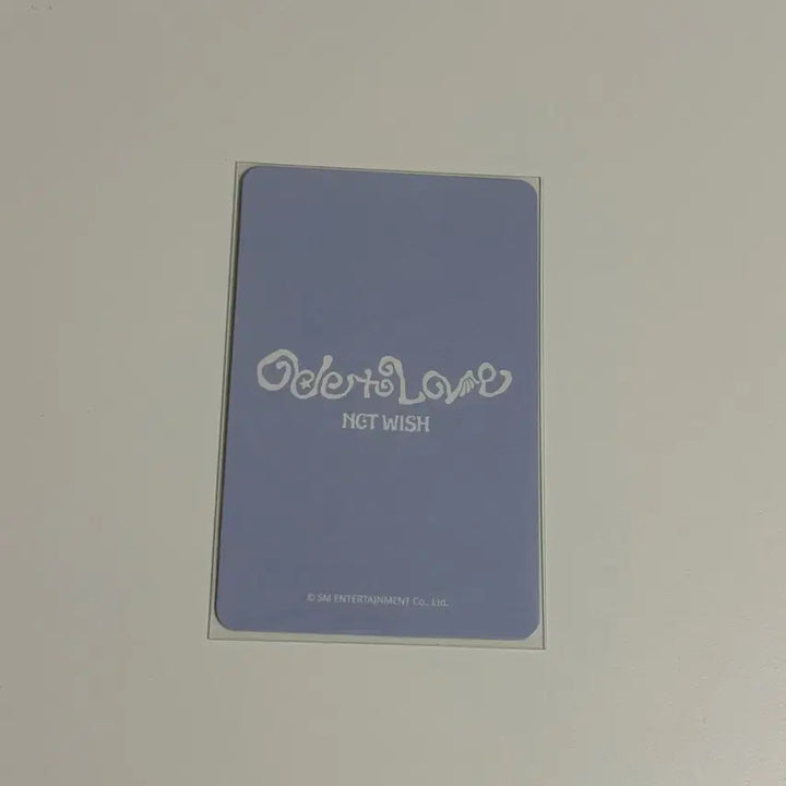 [SOLD OUT] 엔시티위시 Ode to love 애플뮤직 리쿠 미공포