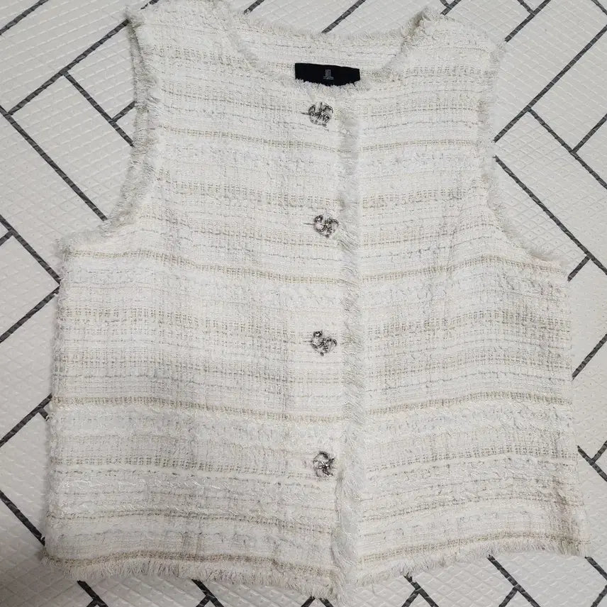 [BUNJANG] LANVIN Tweed Vest / 새거) 랑방 트위드 베스트