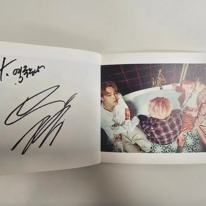[SOLD OUT] 방탄소년단 bts 윤기 슈가 윙즈앨범 친필싸인