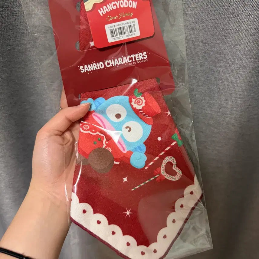 [BUNJANG] Sanrio Hangyodon Hand Towel Sweet Holiday / 산리오 한교동 핸드타올 스위트홀리데이 새상품