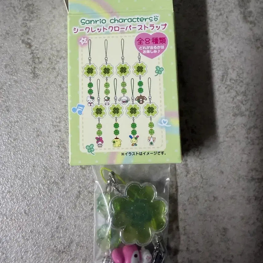 [BUNJANG] Sanrio Heisei Clover Random Strap My Melody / 산리오 헤이세이 클로버 랜덤 스트랩 마이멜로디