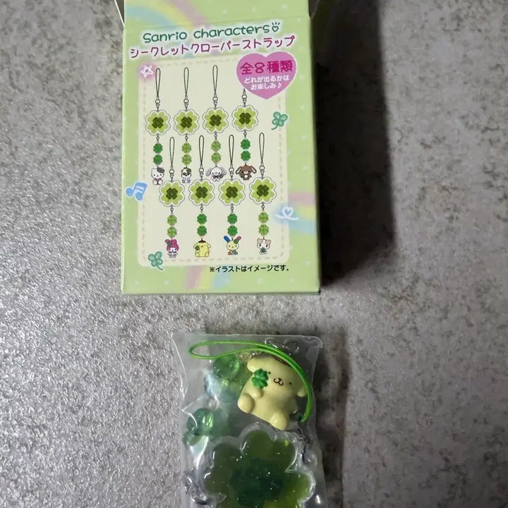[BUNJANG] Sanrio Heisei Clover Random Strap Pompompurin / 산리오 헤이세이 클로버 랜덤 스트랩 폼폼푸린