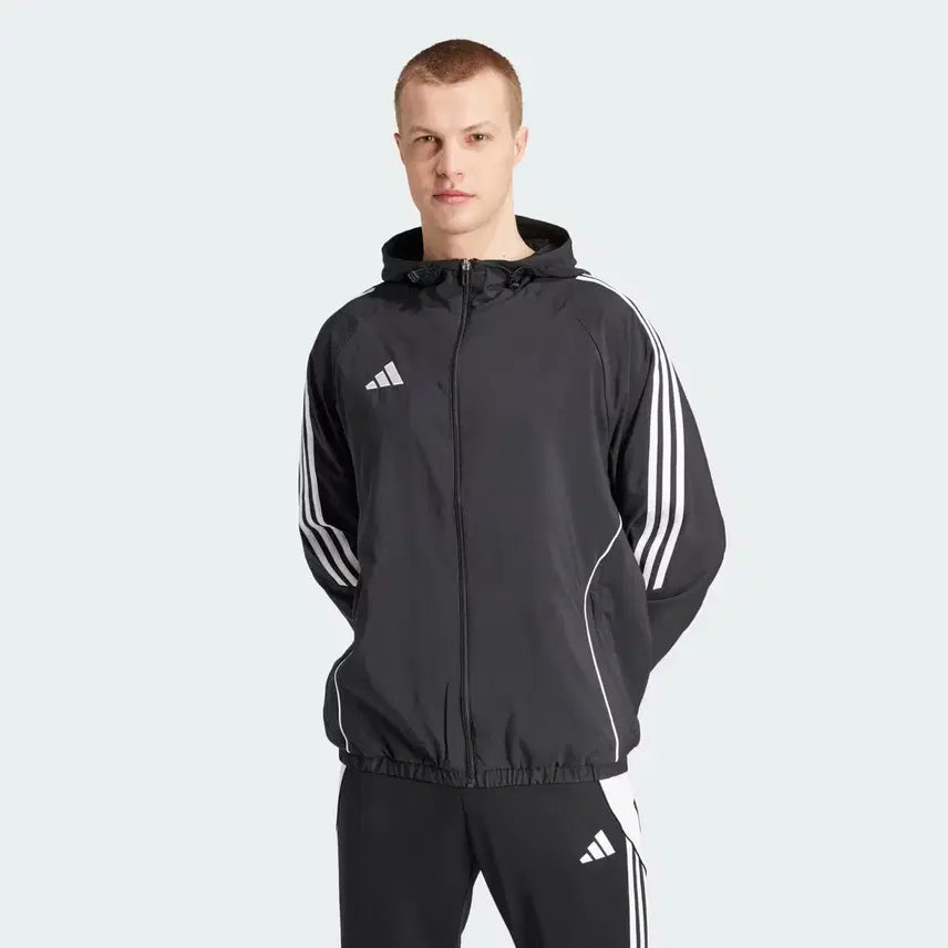 [BUNJANG] Adidas Tiro Windbreaker Jacket - Black (XL) / 아디다스 티로 윈드브레이커 바람막이 XL 사이즈 블랙