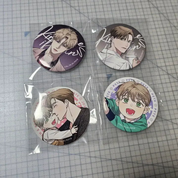[BUNJANG] Fantazit Kissmeifyoucan Key Keep Bundle Set Can Badge / 판타지트 키스미이프유캔 키이프 캔뱃지 일괄